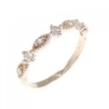 K18PG ダイヤモンド リング 0.08CT