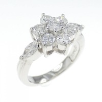 PT フラワー ダイヤモンド リング 1.03CT
