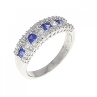 PT サファイヤ リング 0.28CT