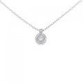 PT ダイヤモンド ネックレス 0.10CT