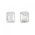 【新品】PT ダイヤモンド ピアス 0.60CT