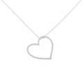 ポンテヴェキオ ハート ネックレス 0.60CT