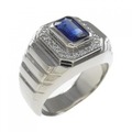 PT サファイヤ リング 1.17CT