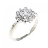 PT ダイヤモンド リング 0.502CT E SI1 EXT