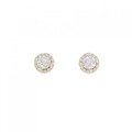 【リメイク】K18YG/ST ダイヤモンド ピアス 0.318CT 0.331CT F SI2 Good