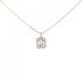 K18PG ダイヤモンド ネックレス 0.50CT