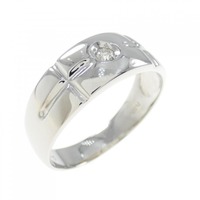 【新品】PT ダイヤモンド リング 0.05CT