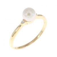 K18YG アコヤパール リング 5.1mm