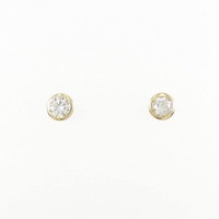 K18YG ダイヤモンド ピアス 0.20CT