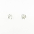 PT ソリティア ダイヤモンド ピアス 0.923CT