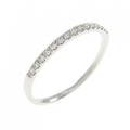 PT ハーフエタニティ ダイヤモンド リング 0.17CT