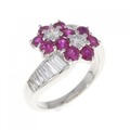 PT ルビー リング 0.98CT