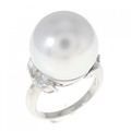 PT 白蝶パール リング 14.2mm