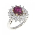 ポーラ ルビー リング 1.00CT