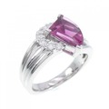 K18WG トルマリン リング 1.44CT