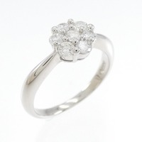 PT フラワー ダイヤモンド リング 0.50CT
