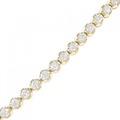 18KYG ダイヤモンド ブレスレット 3.00CT