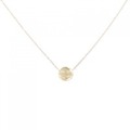 750YG スマイル ダイヤモンド ネックレス 0.02CT