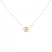 750YG スマイル ダイヤモンド ネックレス 0.02CT