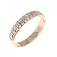 K18PG ダイヤモンド リング 0.21CT
