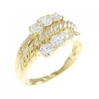 K18YG ダイヤモンド リング