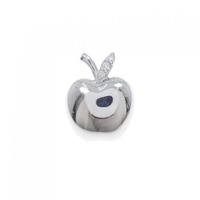 PT アップル ダイヤモンド ブローチ 0.02CT