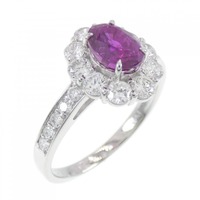 PT サファイヤ リング 1.273CT