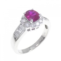 PT ルビー リング 0.79CT