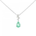 PT エメラルド ネックレス 0.40CT