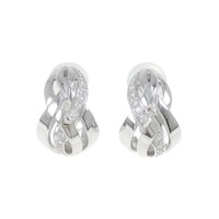 ミキモト ダイヤモンド イヤリング 0.16CT