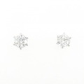【リメイク】PT/ST ダイヤモンド ピアス 0.321CT 0.323CT F SI1 EXT