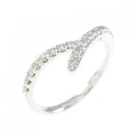 K18WG ダイヤモンド リング 0.30CT