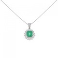 PT エメラルド ネックレス 1.65CT