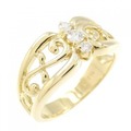 ミキモト ダイヤモンド リング 0.12CT
