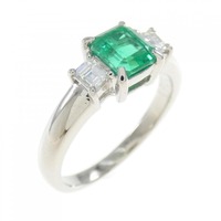 PT エメラルド リング 0.77CT