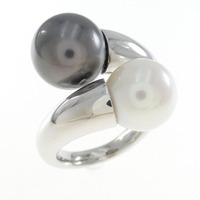 K18WG 淡水パール リング