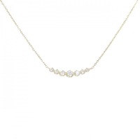 4゜C ダイヤモンド ネックレス