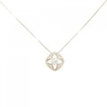 K18YG ダイヤモンド ネックレス 0.15CT