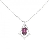 PT ガーネット ネックレス 0.98CT