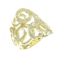 K18YG ダイヤモンド リング 0.21CT