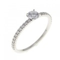 カルティエ エタンセル リング 0.22CT D IF 3EXT