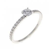 カルティエ エタンセル リング 0.22CT D IF 3EXT