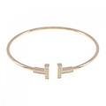 ティファニー Tワイヤー バングル
