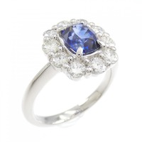 PT サファイヤ リング 1.30CT