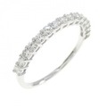 【リメイク】K18WG ダイヤモンド リング 0.30CT