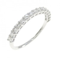 【リメイク】K18WG ダイヤモンド リング 0.30CT