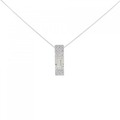 K18WG ダイヤモンド ネックレス 0.28CT