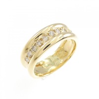 K18YG ダイヤモンド ピンキー リング 0.20CT