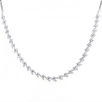 750WG ダイヤモンド ネックレス