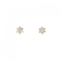 【新品】K18YG ダイヤモンド ピアス 0.20CT